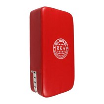 킥복싱 가라테 무술을 위한 권투 펀칭 핸드 패드 킥 쉴드, PU, 빨간색