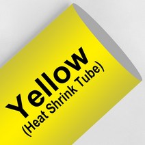 형제 HSe-211 용 6/9/12/18/24mm 라벨 hse-231 241 251 611 631 P 터치 메이커 열 수축 튜브, 02 Black on Yellow_05 24mm