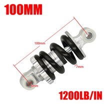 100MM 125MM 150MM 180MM 190MM 200MM 후면 서스펜션 충격 47cc 49CC 슈퍼 미니 모토 ATV 전동 스쿠터 포켓 바이크, [02] 100MM 1200LB