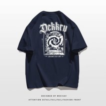 여름옷 할리모터티셔츠 순면트렌드반팔루즈핏티 빈티지기관차남반팔