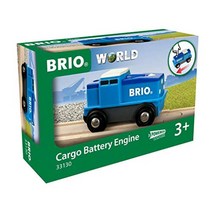 BRIO WORLD Cargo Battery Engine [Wooden Rail Toy] 33130, 상품명참조
