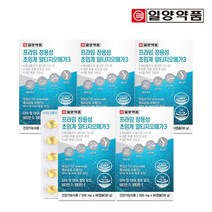 일양약품 프라임 장용성 저온초임계 알티지 오메가3 60캡슐 5박스, 없음