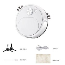 걸레겸용로봇청소기 걸레검용청소기 가성비로봇청소기 초월한 지능형 청소 로봇 가정용 스위퍼 다기능 소형 진공 청소기 엔티티 배수 증정, 8018 화이트