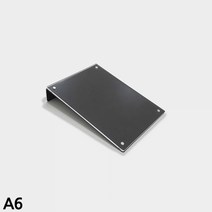 테이블 POP꽂이 A6 ㄱ자형 스틸 자석 아크릴 메뉴판 안내판 진열 전시회 행사, 상세페이지 참조, 상세페이지 참조