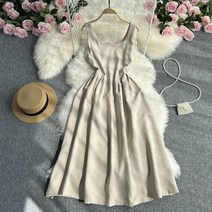 휴양지원피스 동남아 원피스 햅번 태국 바캉스 슬림 비치 휴가룩 D45