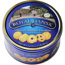 Royal Dansk 로얄 단스크 덴마크 쿠키 틴케이스 버터쿠키 24온스, 상세참조, 수량