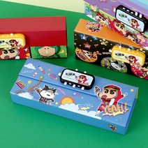 짱구는못말려 비밀버튼 지함필통 비밀필통 랜덤발송, 단품, 단품