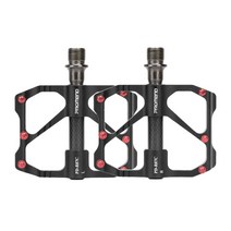 자전거 평페달 MTB 로드 카본 경량 패달, 로드_블랙