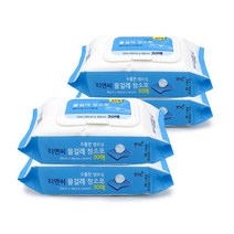 두툼한 엠보싱 티엔씨 물걸레청소포 표준형 30매 / 베이킹소다함유, 4개