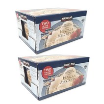 코스트코 커클랜드 바닐라 아이스크림 1.89L x 4통 / 아이스박스 포장, 아이스박스+드라이아이스, 4개