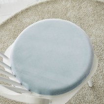 [모던하우스] 말랑한 마카롱 양면 메모리폼 원형방석 민트 EM1022029