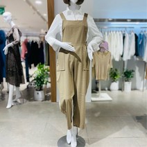 비지트인뉴욕 허리조절 배기핏 점프 수트(VY4OV51[01])