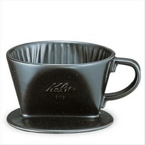 칼리타 커피 핸드드립세트 드리퍼 101LD 블랙, 단품