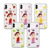 페코 후르츠 클리어케이스 갤럭시시리즈 갤럭시A80:멜론페코, 1개