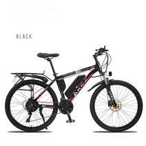 전기자전거 성인용 전기 자전거 500W 산악 27.5 인치 48V 17AH 리튬 이온 배터리 LCD 디스플레이 스노우바, 02 YELLOW, 01 48V500W