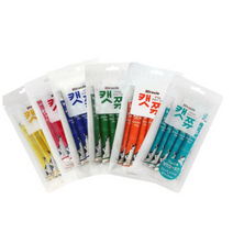 반려묘 고양이 짜먹는 액상 마약간식 츄르 미라클 캣쮸 (13g*5p) 혼합6종, 도미+치킨 6봉