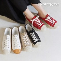 디자이어로즈 [디자이어로즈] 여성 빗살캡 스니커즈 뮬 3cm