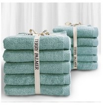 테리파머 호텔 수건 200그램 리본포장 면사, 피스타치오, 10개