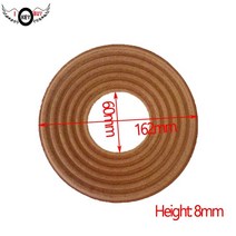 마린보트 악세사리 20 개몫 162mm 60 코어 스피커 스프링 패드 댐퍼 diy 서브우퍼 웨이브 파편 우퍼 스파이더 수리 액세서리 도매