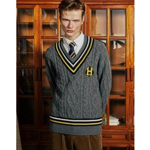 21FW 스페이드 와펜 장식 케이블 크리켓 니트 HZSW1D486G2