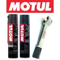 모튤 체인 루브 클리너 체인브러쉬 MOTUL ROAD 세트