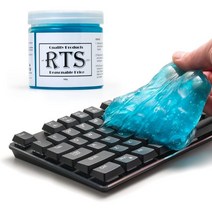 Generic 766112 키보드 먼지 자동차 청소 젤블루, 블루.