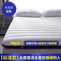 이효리 매트리스 1인용 메모리폼 매트 싱글 접는 바닥 기숙사 원룸 허리디스크 병원 슈퍼 토퍼 접이식, 180x200cm 더블베드