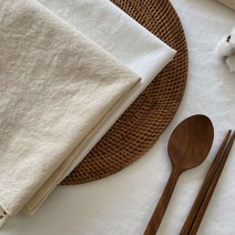 목화베리 광목 키친크로스, 아이보리