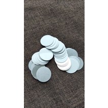 3D프린터재료 50 개/몫 빈 승화 라운드 금속 플레이트 DIY 인쇄 잉크 전송 단일 측면, [22] 50x50mm, 22 50x50mm