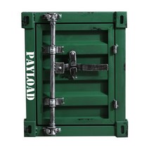 철제 빈티지 협탁 레트로 협탁 컨테이너 빈티지가구 17가지 색상, DARK GREEN