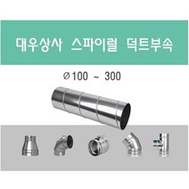 스파이럴 연통 화목난로 덕트직관 (100mm-300mm) 함석 덕트부속 닥트자재 스파이럴직관 환기자재 티 엘보 소켓 타포린 후렉시블 은박 후렉시블 체결기구, 02 엘보45도 150mm