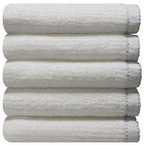 호텔수건 뱀부얀 200g 국산, 모던뱀부얀, 밀크화이트 5장