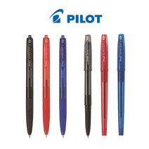파이롯트 슈퍼그립G SUPER GRIP G 볼펜, 캡식 1.0mm 블루