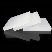 흰색 폴리 프로필렌 시트 PP 플레이트 플라스틱 판 두꺼운 3/4/5/6/8/10/20mm 1 개, 02 4x100x100mm