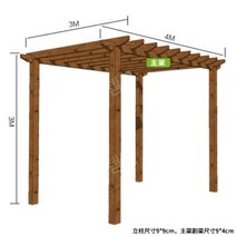 스카이어닝 썬룸 시스템파고라 테라스 정자 전원주택, 길이 4m x폭 3m x 높이 3m 타입7