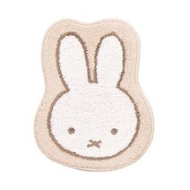 미피 발매트 피너츠 캐릭터 러그 miffy 약 50x38cm 베이지