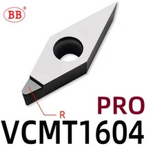 턱걸이밴드 BB CBN 인서트 CNC 가공 선반 공구 큐빅 질화 붕소 터닝 주철 강철 절단, 28.04  VCMT1604pro