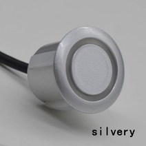 지게차후방센서 포터후방감지기 Parktronic-자동차 4 주차 센서 키트 백업 레이더 자동 감지기 지원 음성 부저 자동차, 9.Silver