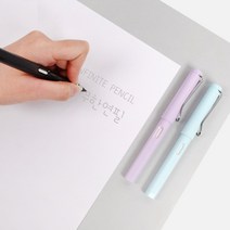 부러지지않는 토익연필 무한연필 수능시험 지우개, 화이트