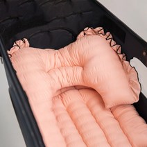 해리스펫 반려동물 유모차 볼스터 베개 쿠션 뉴마가렛 시리즈, 코랄핑크