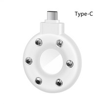 안티-엿보는 감지기 휴대용 미니 전화 USB 알람 호텔 적외선 안티 감시 솔직한 촬영 핀홀 카메라, 02 White