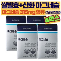 눈떨림 마그네슘 영양제 쌀발효 마그네슘 산화마그네슘 마그네슘, 4개, 360정