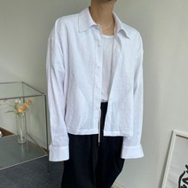 남자 린넨 크롭 자켓 블레이저 여름마이