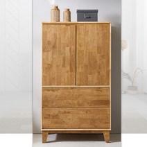 숨미 유아 키작은옷장 원목 서랍장 2단 800 가구장 농