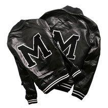 가죽 점퍼 야구 할리데이비슨 아라이 슈트 코미네 스피디 메쉬 레빗 레트로 알파인스타 빈티지 다이네즈 바이크 바람막이 재킷, 자수없는 남성용 백