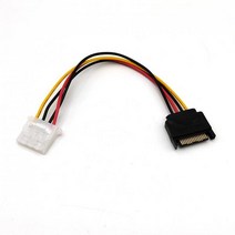 조이쿨 SATA to IDE 4P 전원 변환 케이블 (0.18m)