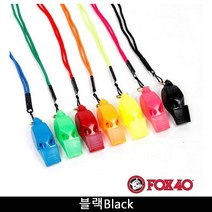 금우 금우 폭스40 이클립스 줄포함 with LANYARD 블랙Black, 수량, 컨텐츠참조