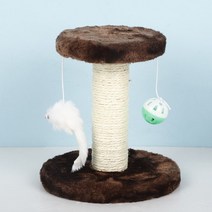 캣 타워 휠 푸시캣 화이트 종이 원목 고양이 책장 캣타워 무소음 캣워커 목재 가구 집 긁는 나무 포스트 장난감 해먹 집 스크래처 스크래치 사다리 대형 놀이, 협력사, 커피색