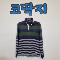 남02002 빈폴정품 춘추 카라넥티셔츠 중고 구제 코딱지구제