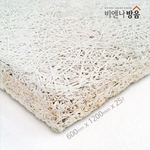 준불연 목모보드 600x1200x25T(4장)목재 흡음재 교회 음악실 방음 인테리어자재, 600X1200mm 25T 1박스-4장